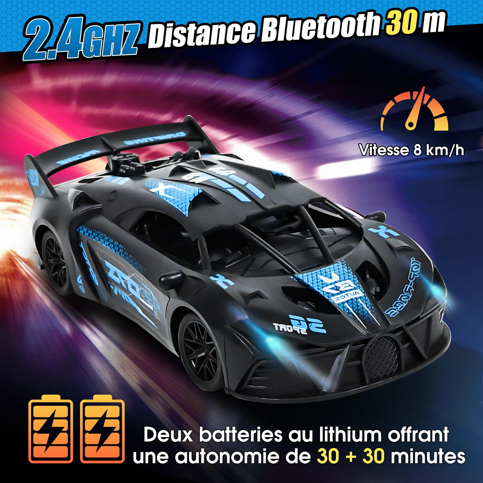 Voiture Télécommandée Jouet Garcon 3 4 5 6 7 8 9 Ans,Jouet Enfant 3 4 5 Voiture Télécommandée Jouet Garcon 3 4 5 6 7 8 9 Ans,Jouet Enfant 3 4 5