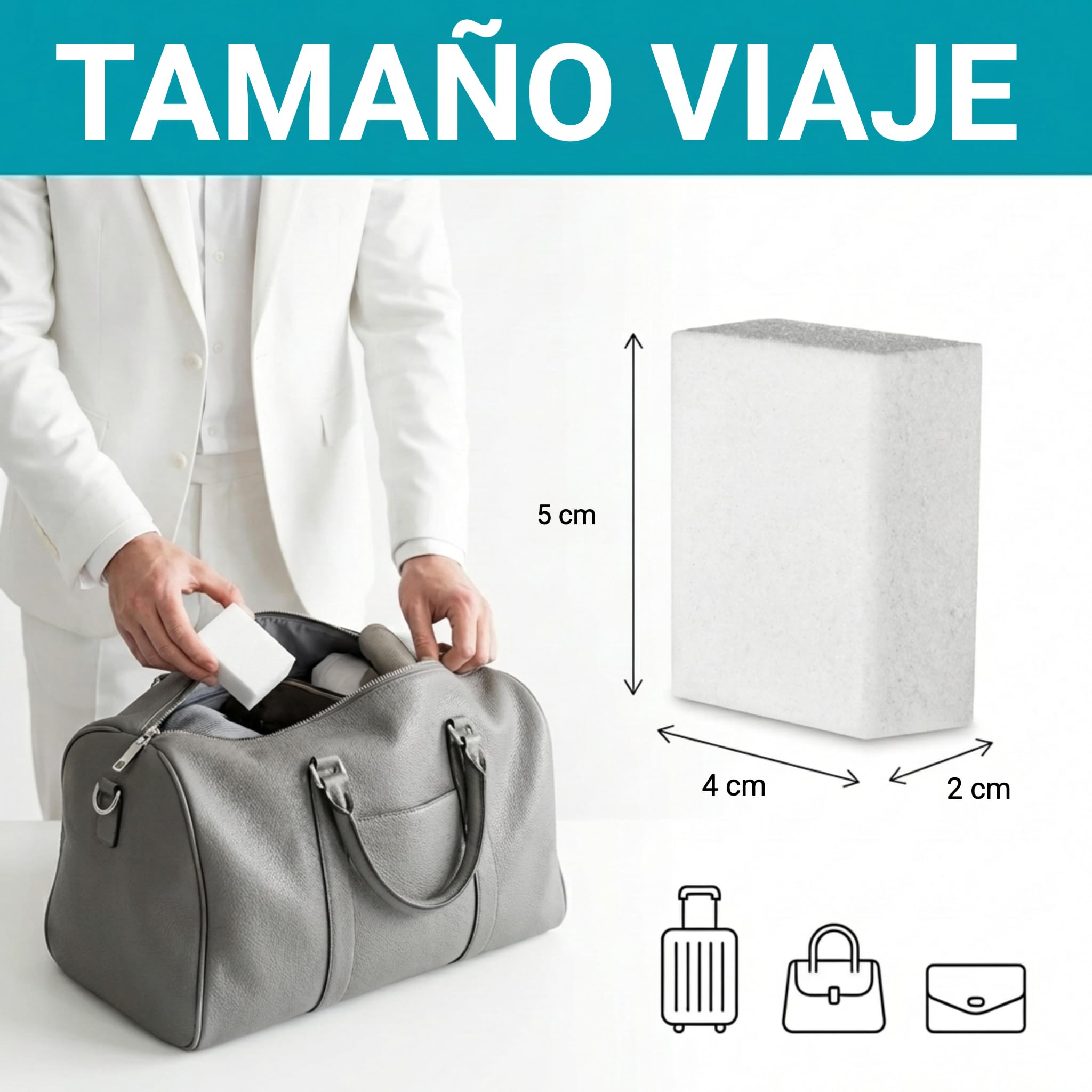 Calidad Nubuck y Borrador de Gamuza, removedor de Manchas, Limpiador de Goma, Zapatos Accesorios de Cuero Tapicería de Asientos de automóviles, Bloque de Kaps