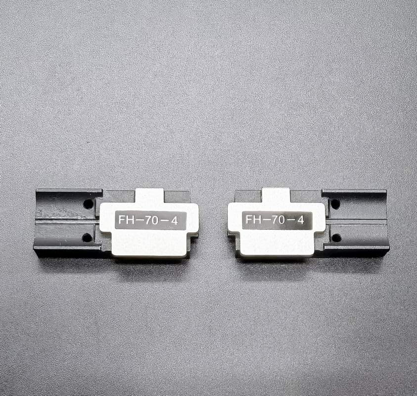 (2pcs/Set) FSM-90R FSM-88R FSM-70R FSM-70R+ Splicer Ribbon Fiber Holder Fixture Chuck FH-70-900 for Fujikura FSM-90R FSM-88R FSM-70R FSM-70R+ Splicer