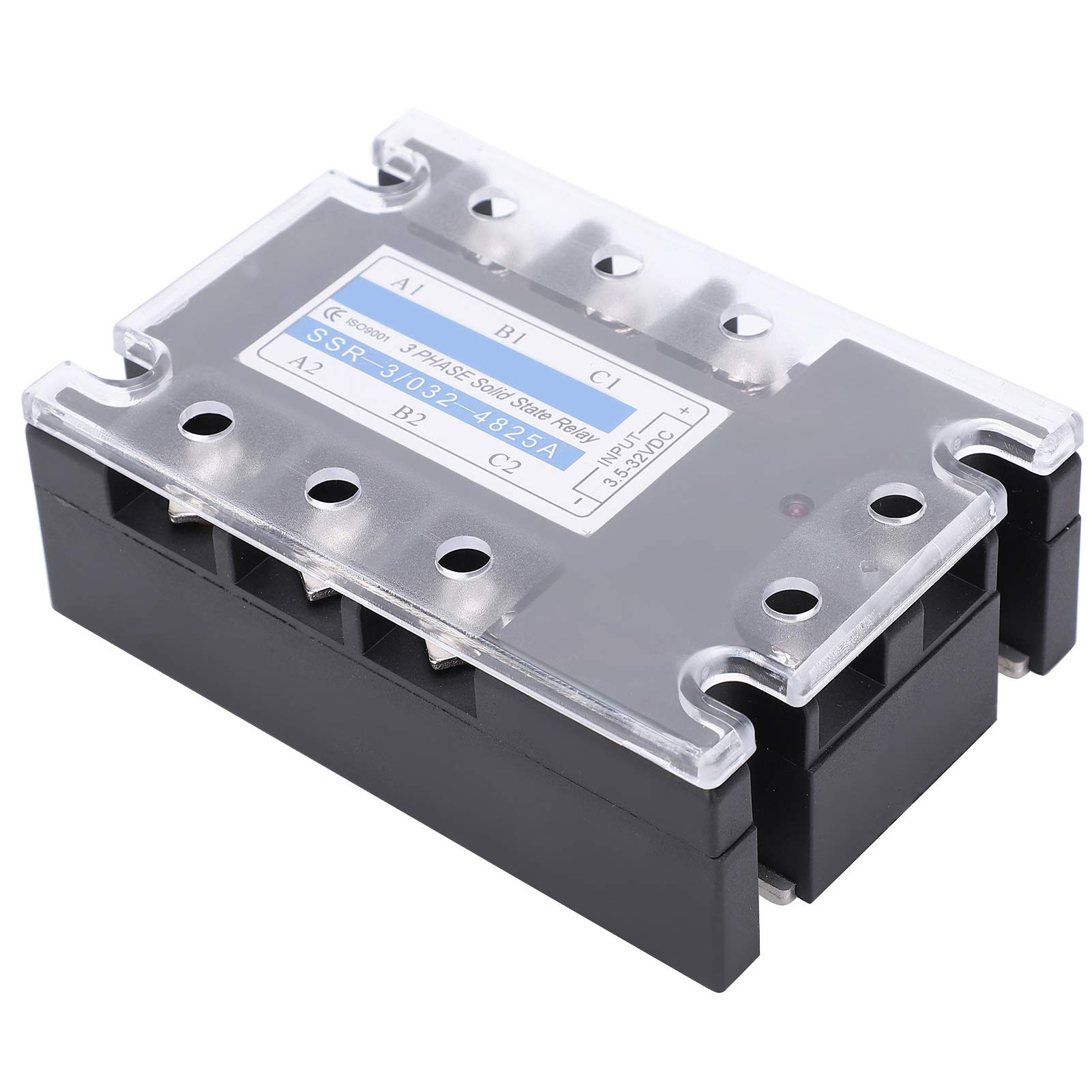ThreePhase Solid State Relay DC Control AC SSR Workable in Harsh Environment Food Machinery for Petrochemical Equipment