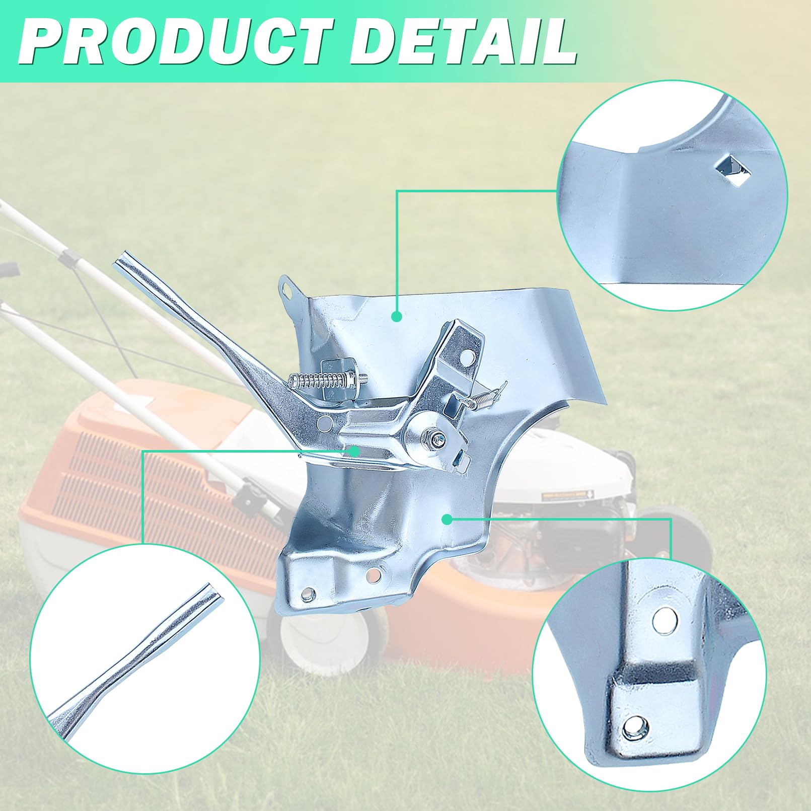 Adefol Palanca del Brazo de Control del Acelerador Vínculo del gobernador Resorte de Varilla Kit para Honda GX340 GX390 Chino 188F 190F 11HP 13HP Motor