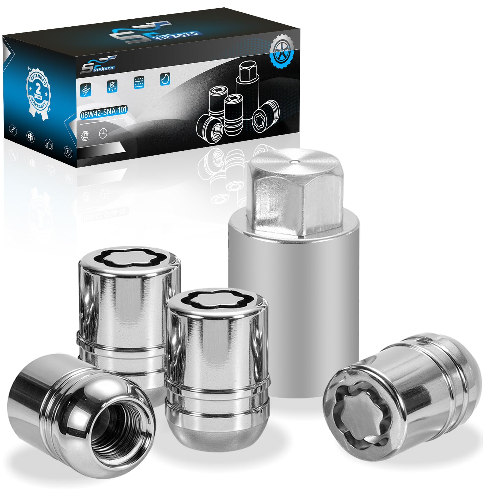 Wheel Locks Lug Nuts M12 x 1.50 Fit for‌ Honda Accord‌ 2012-2024