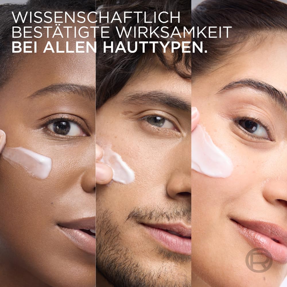 L'Oréal Paris Gesichtspflege Set, Anti-Aging Hyaluron Tagespflege und Nachtpflege gegen Falten, mit Micro-Filler Hyaluronsäure, Revitalift Filler, 2 x 50 ml