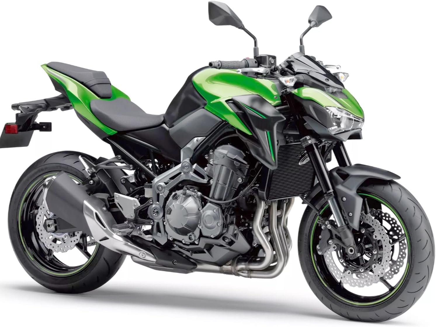 Motorcycle Fairing Kit ABS Plastic Injection Bodykit Compatible with Z900 2020-2024 Z900 SE 2022-2024 Bodywork Fairings Covers Set Aftermarket Replacement Parts (Green Black Silver)