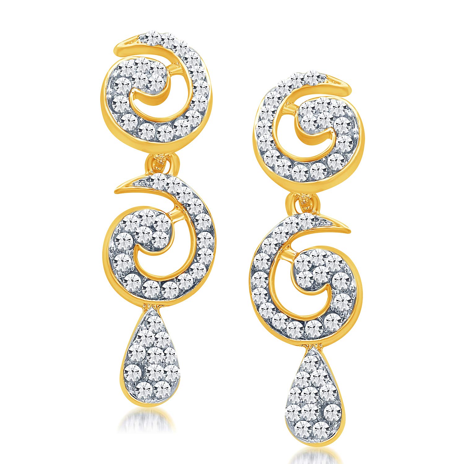 Elegant Austrian Diamond Necklace Set
