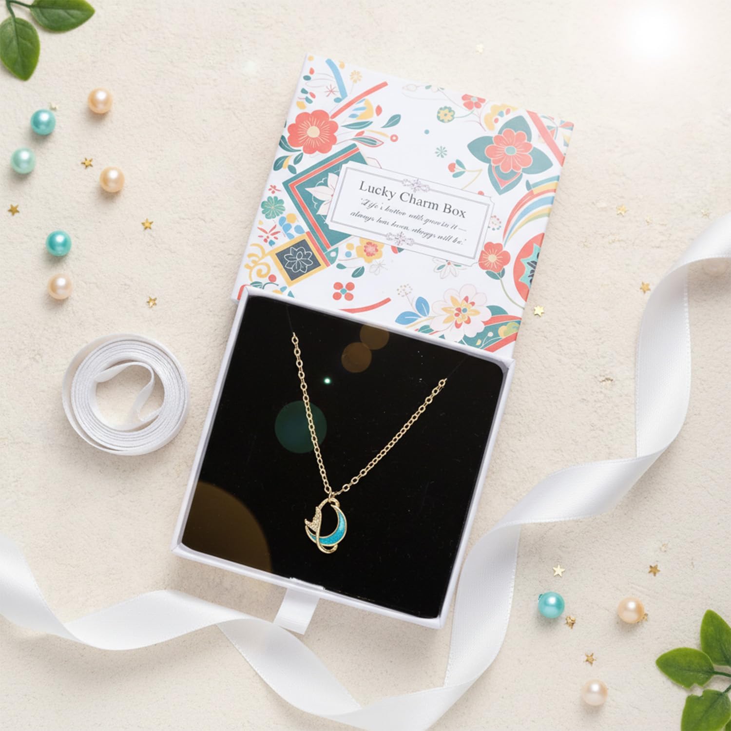 14K gold plated Dainty Necklace for Women Inspirational necklace Gifts for family and friends Ocean Beach Summer Jewelry Gift Everyday Layering - Image 5