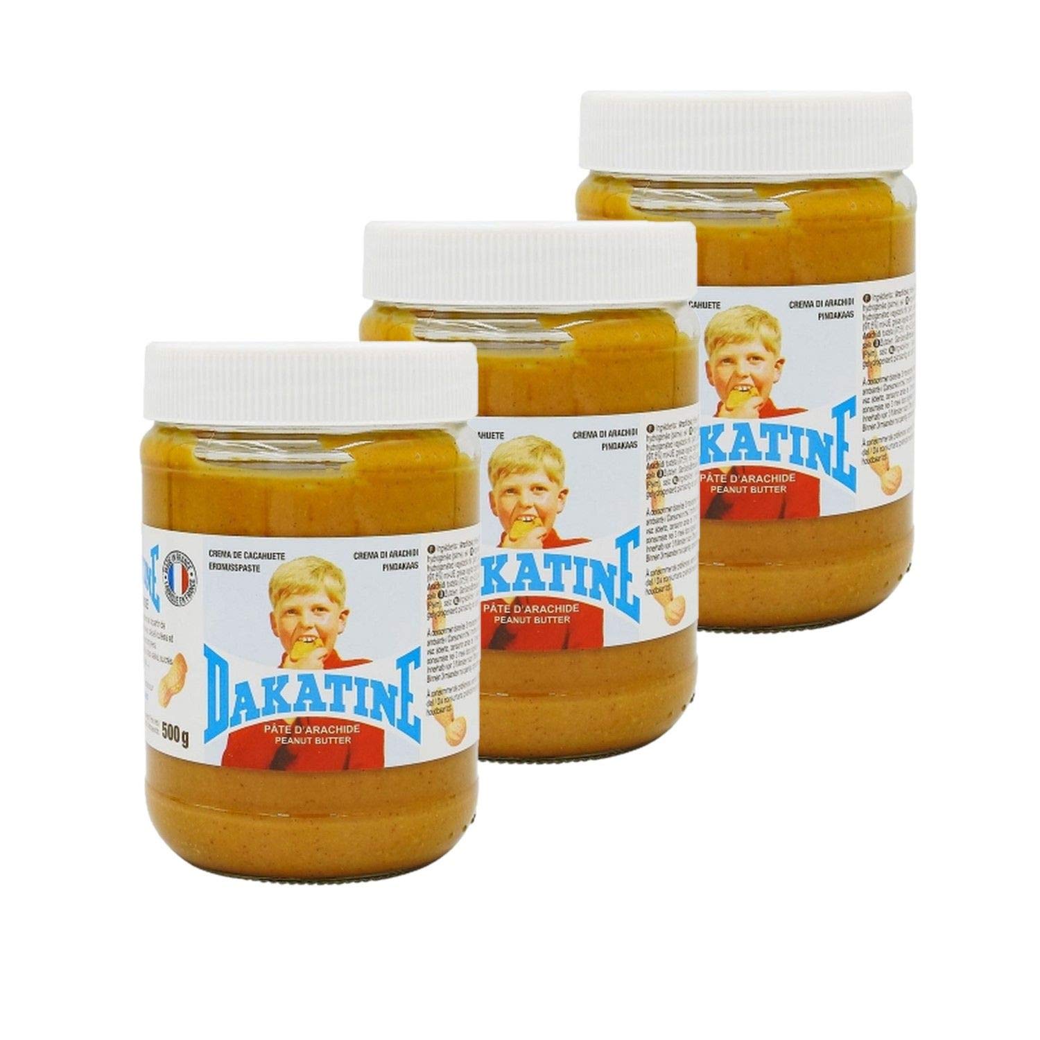 Lot 3x Pâte d'arachide - pot 500g