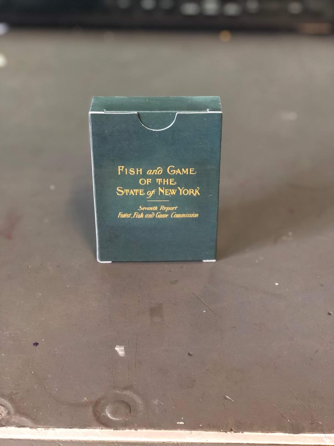 S.F. Denton Fish and Game of New York Playing Cards