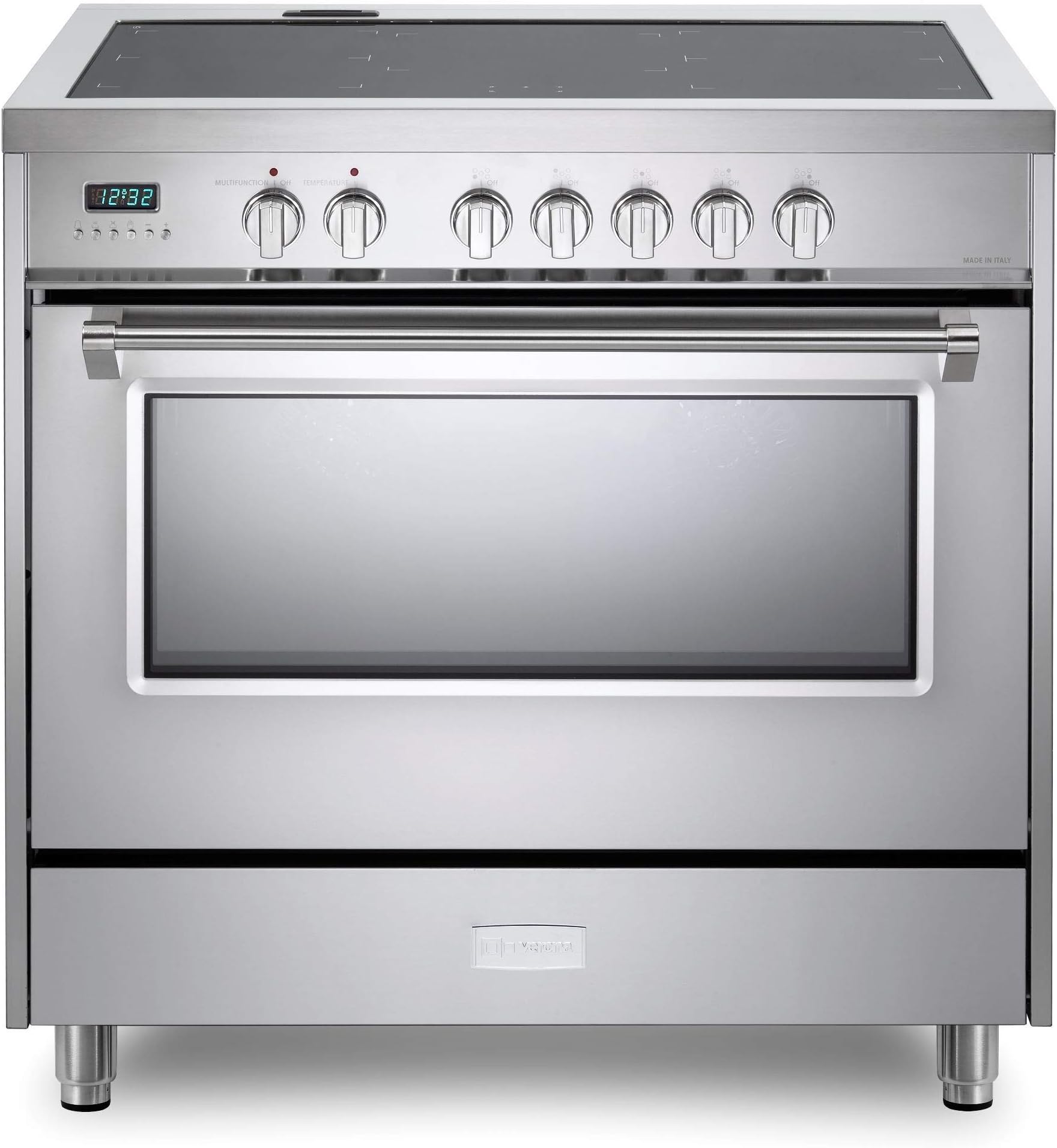 Designer Series VDFSIE365SS 36 Inch 5 cu.ft Induction Range Oven Freestanding, 5 Elements Smoothtop Cooktop, Convection Stainless Steel