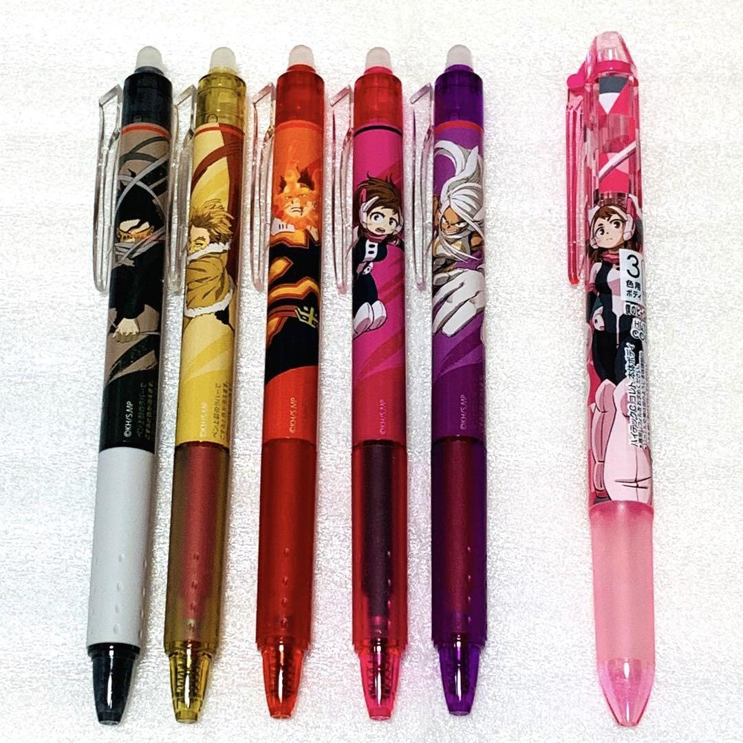 Amazon.co.jp: ?? パイロット ヒロアカ フリクション ボールペン