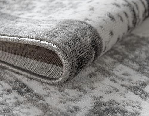 Miniatura 6 de Rugs.com Alfombra de la colección Monte Carlo, alfombra mediana gris de 8 x 10 pies, perfecta para salas de estar, comedores grandes, planos abiertos