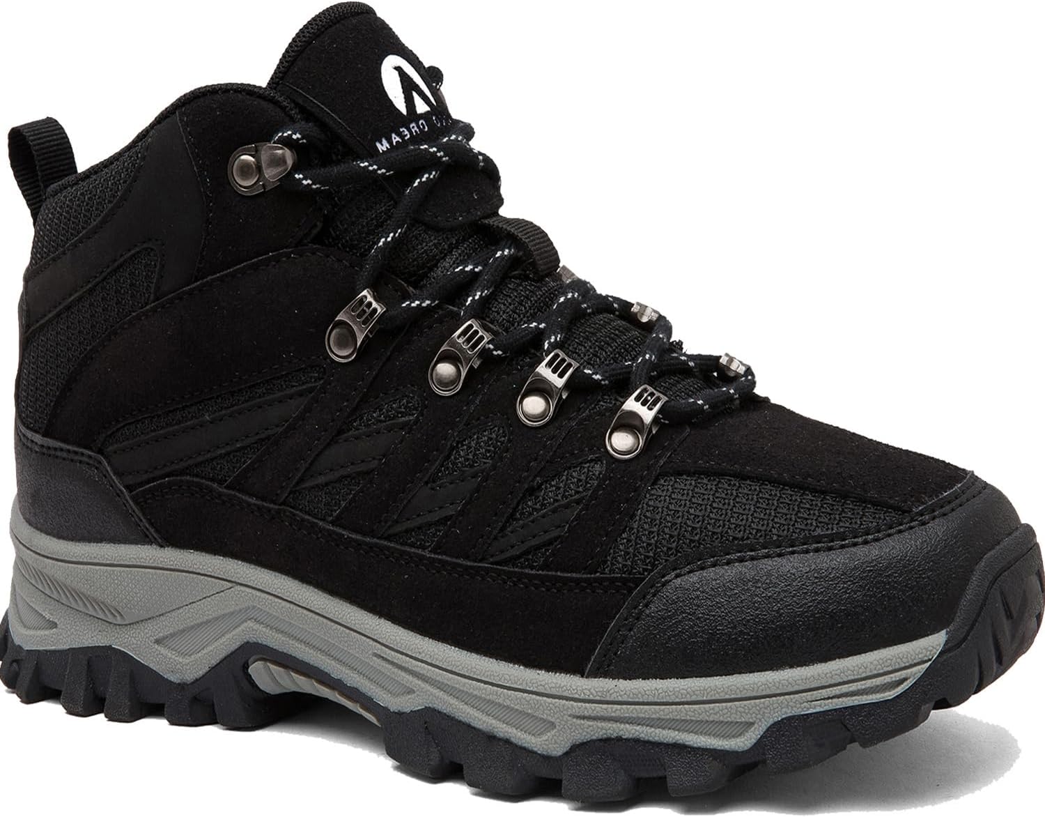 Hiking Boots Mens Womens Lace-up Non-Slip Outdoor Men Women Mountain Trekking Shoes for All Season Walking Travelling Backpacking Camping Shoes Sneaker