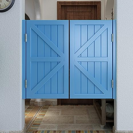 Amazon Co Jp 無垢材スイングドア カフェドア 屋内パティオ仕切りドア パティオフェンスドア 両開きドアキッチンキッチン入口 自動閉廊下ドア モールサロンバー カウンタードア Diy 工具 ガーデン