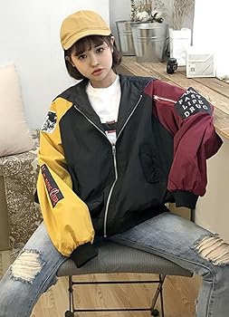 Amazon | [ニカ] レディース 春 秋 ジャケット ジャンパー ブルゾン