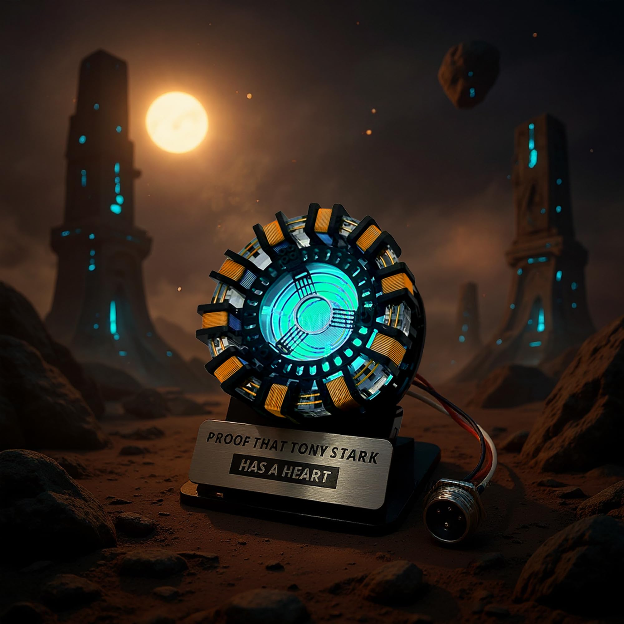 Amazon.co.jp: Lonyiabbi 2025 アイアンマン アークリアクター