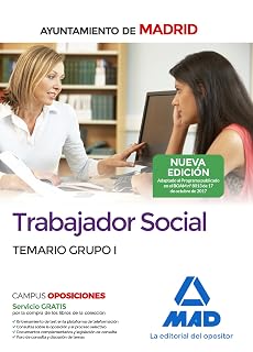 Trabajadores sociales del ayuntamiento de Madrid. Temario grupo i