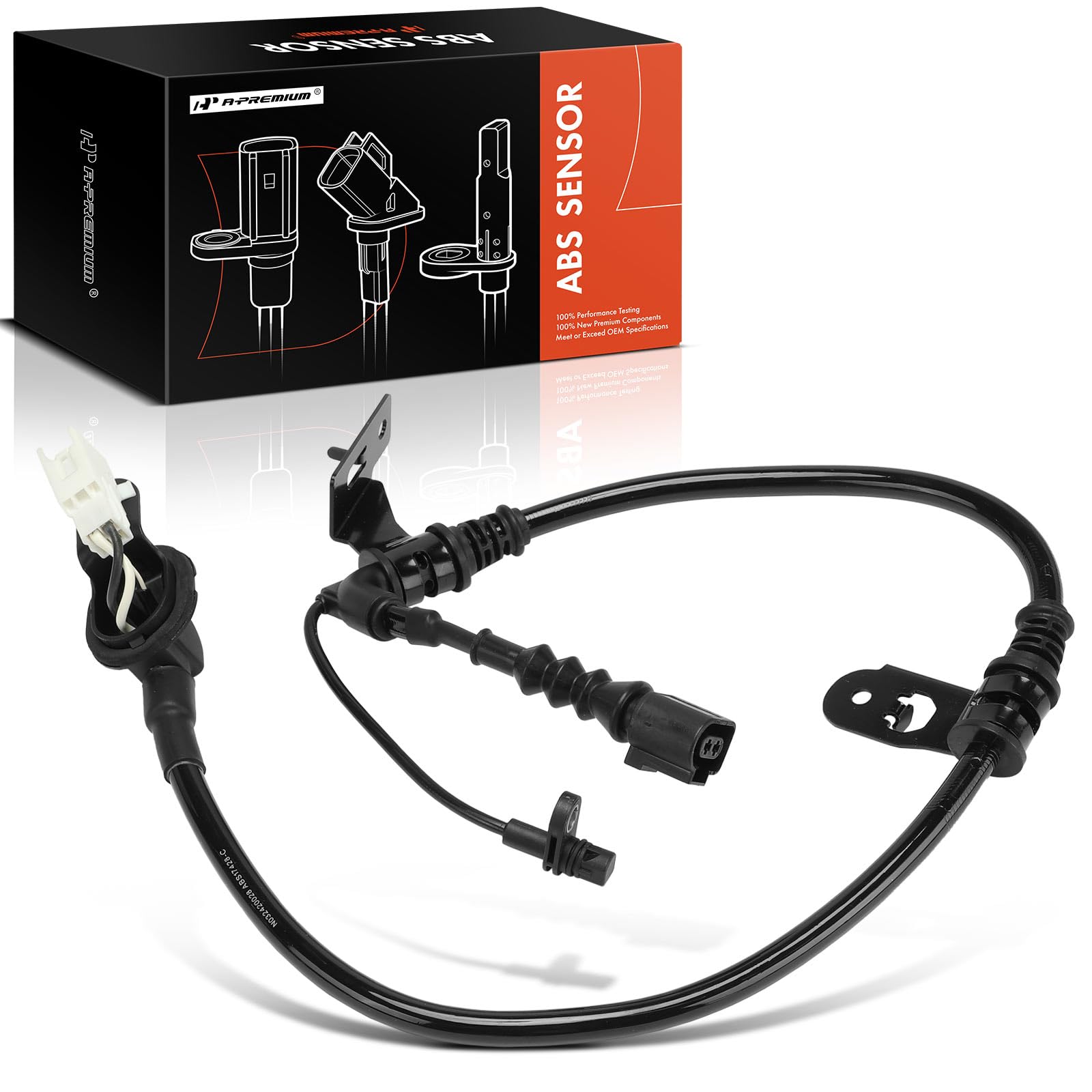 A-Premium ABS Wheel Speed Sensor Compatible with Mazda Models - CX