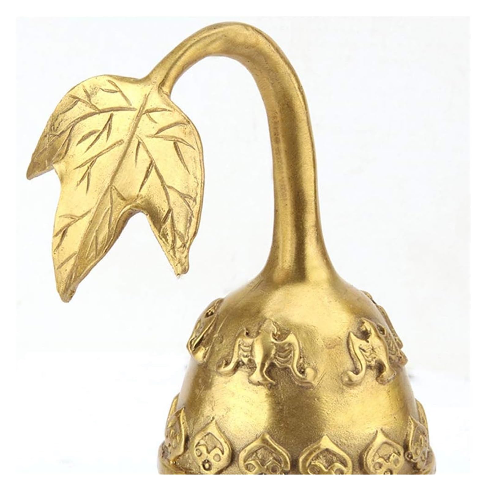 RLKHXBS Tabletop Feng Shui Gold Brass Dekoracja szczęścia, Wu Lou/Hu Lu/Gourd Wealth Peaceful Copper Statue, Chinese Charm of Prosperity Decoration Figure, mosiądz, mosiądz
