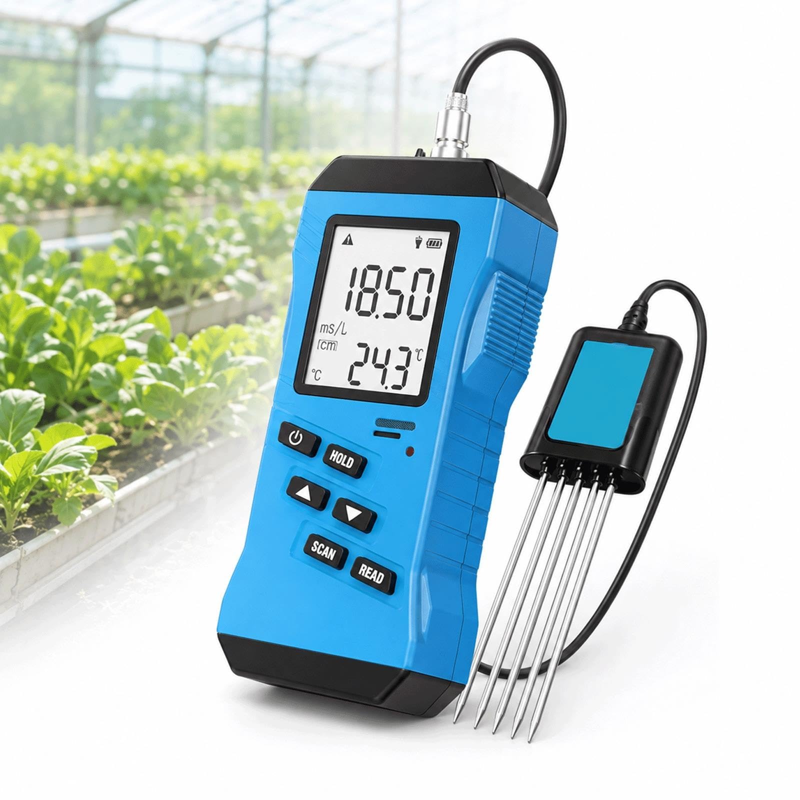 Misuratore di Umidità del Terreno da Giardino, Misuratore di pH