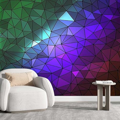 Papel tapiz temporal colorido para cocina, decoración de mosaicos, paneles geométricos retro, vita, espacio de 40 pulgadas de ancho x 31.5 pulgadas