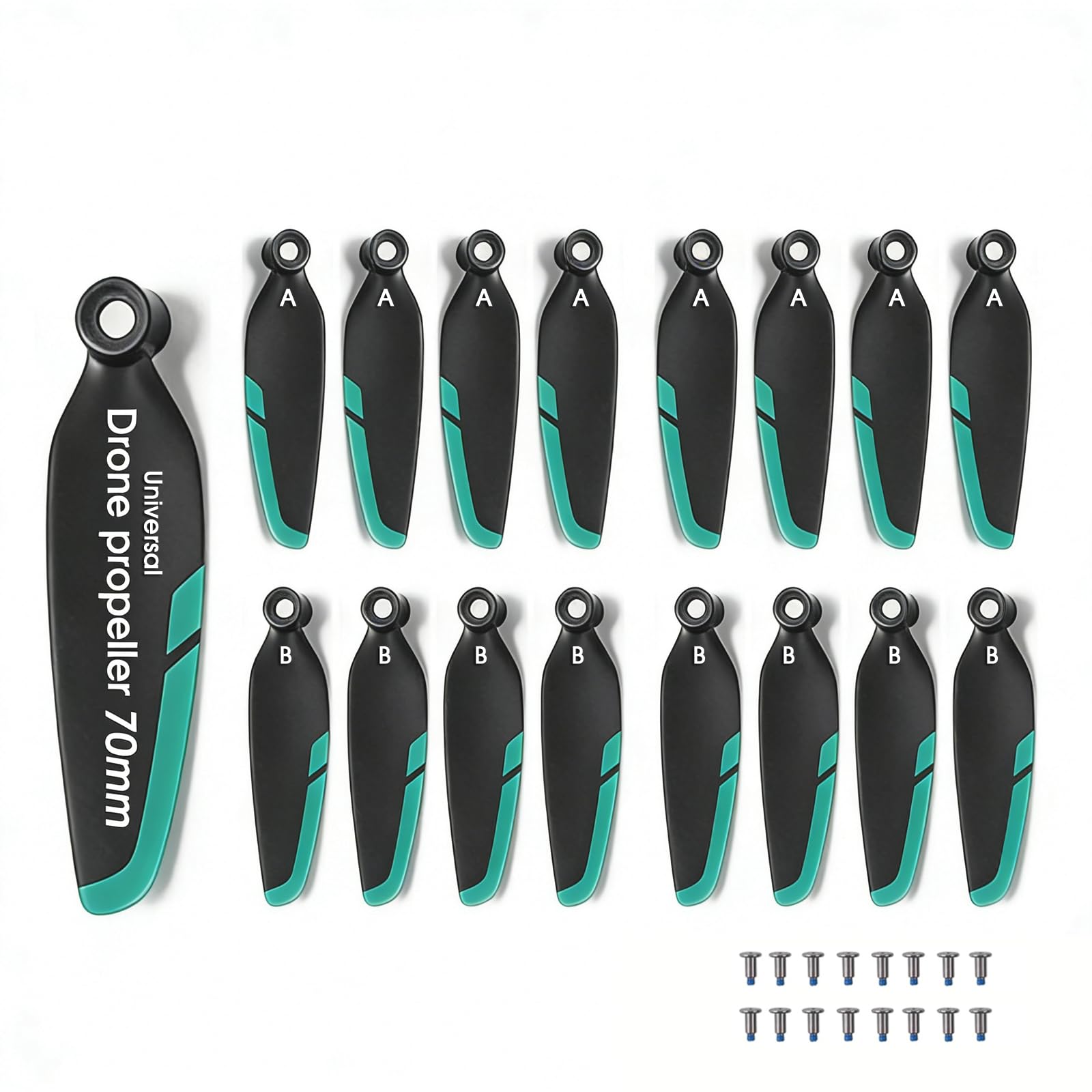 Accessoires hélices drone S159 : lames pliables de rechange faible bruit - 5