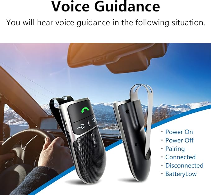 Altavoz Bluetooth para Coche SUNITEC BC920SA Manos Libres miniatura 9