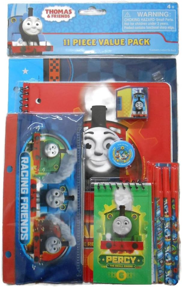 Thomas the Train Tank Stationery Set Notebooks Pens Pencil Case Folder