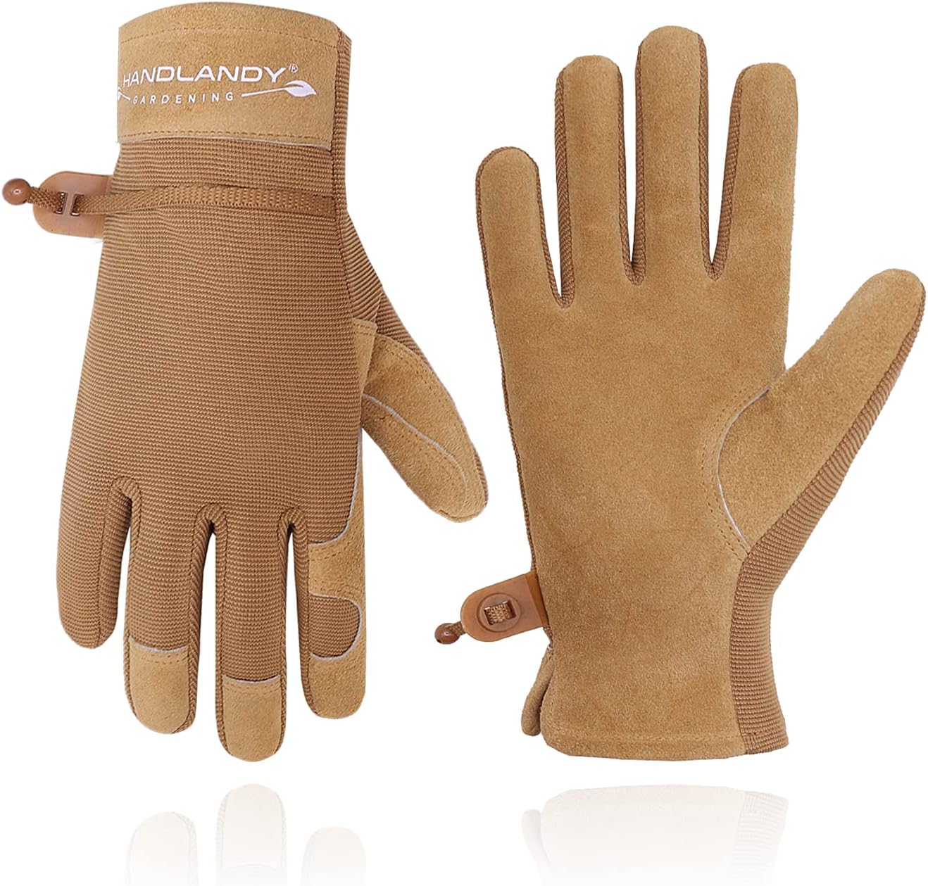 HANDLANDY Gardening Gloves for Women Flexible & Durable