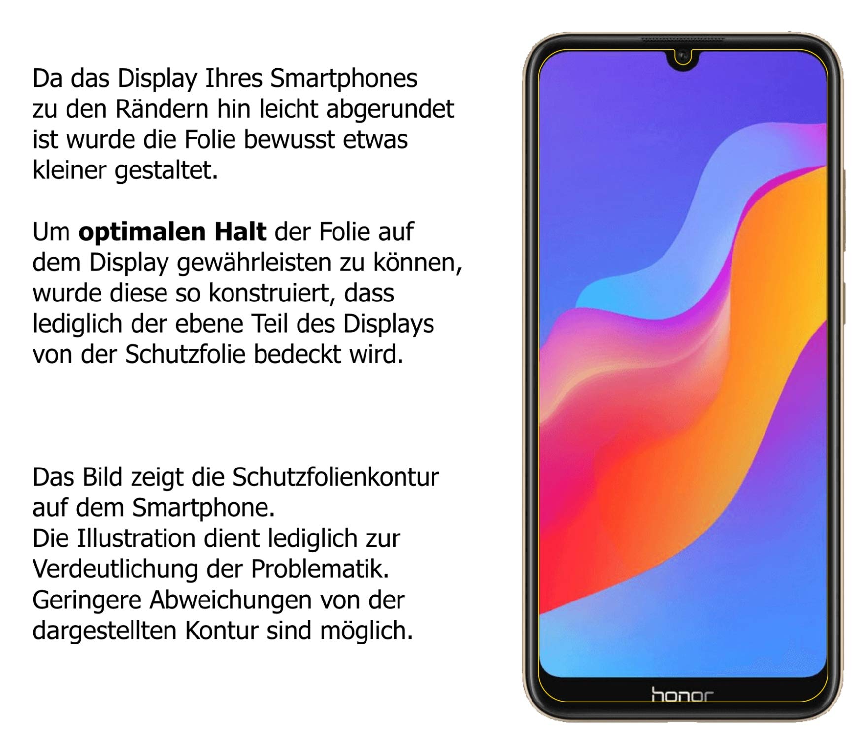 Protections écran Pour Honor 8X Max - Pack 2+2 Films Transparents PET - Neuf