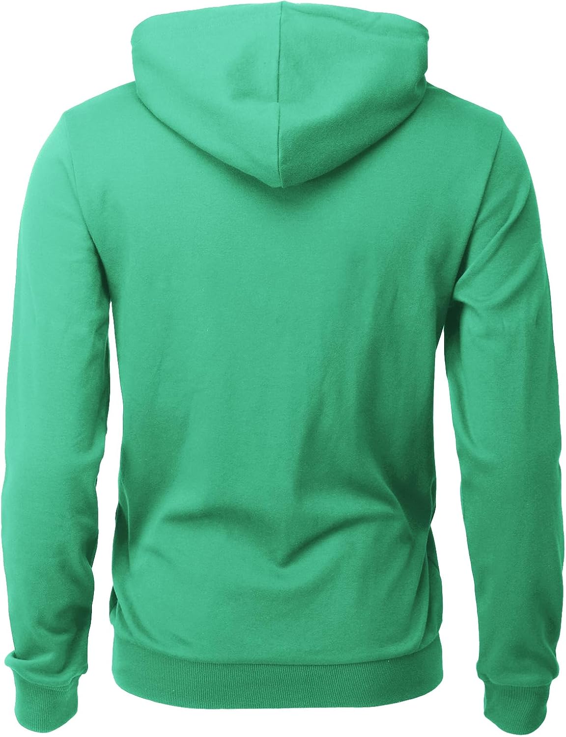 H2H Men's Pullover Hoodie Lightweight Long Sleeve with Kangaroo Pocket Slim Fit Basic Casual Sweatshirt - Image 4