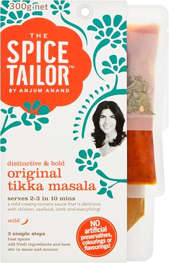 The Spice Tailor, Indian Curry Sauce Kits, Original Tikka Masala, 300 g Packet Pack of 1