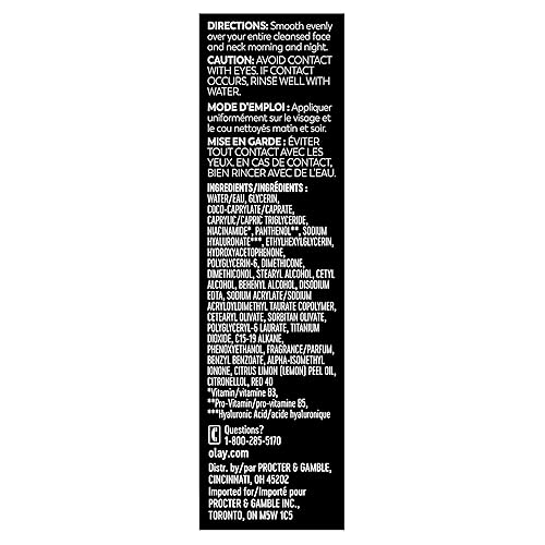 Miniatura 12 de Olay Hidratante facial, loción fluida hidratante activa, hidratante facial original, 4 onzas (paquete de 2)