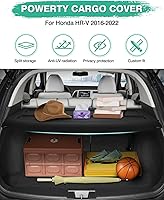 Vista 202 de Powerty Cubierta de Carga para Accesorios Kia Sportage 2023-2025 2026, Textura de Lona Cubierta Retráctil para Maletero Trasero de Carga de Equipaje