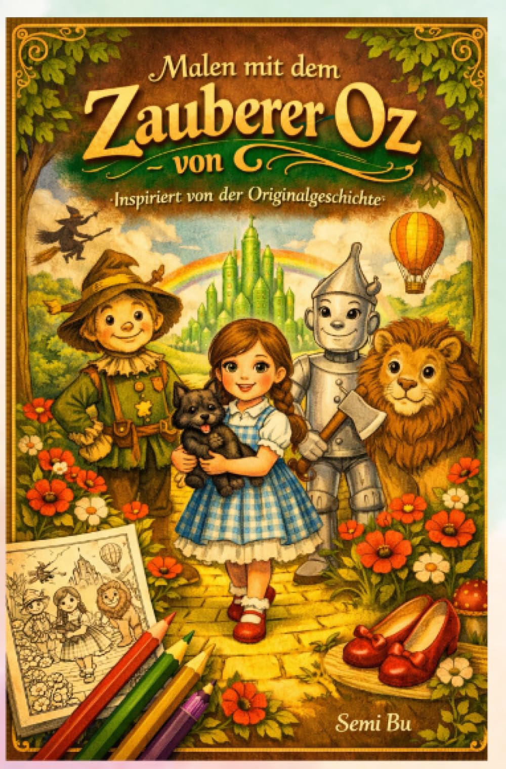 Malen mit dem Zauberer von Oz – inspiriert von der Originalgeschichte