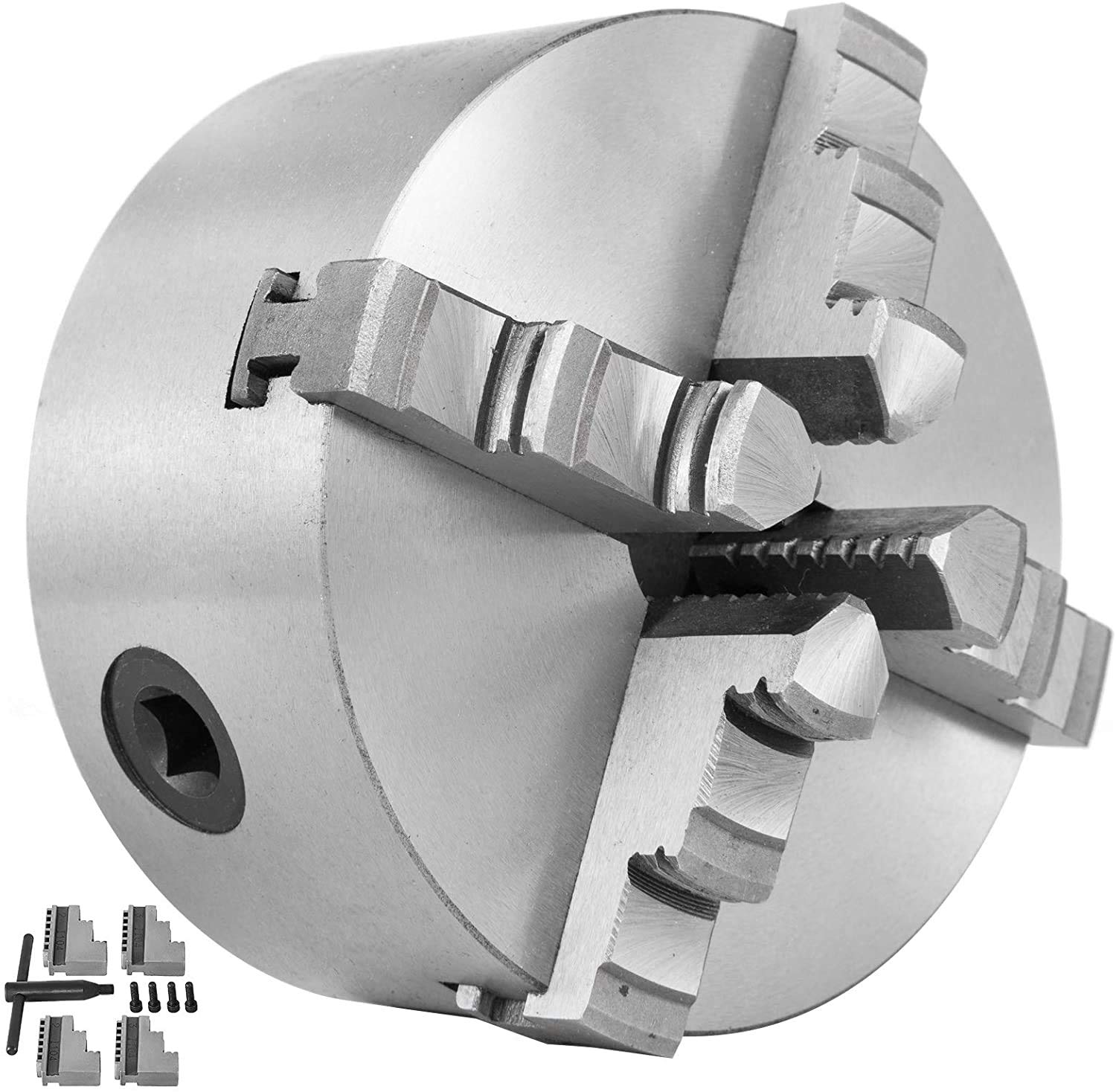 DIY ENGINEERS  MAKE ALL THINGS 8 inch 4 Jaws Self Centring Chucks with 2 set of jaws (Reverse and Forward) (B08DLZYY3K) Amazon Price History, Amazon Price Tracker