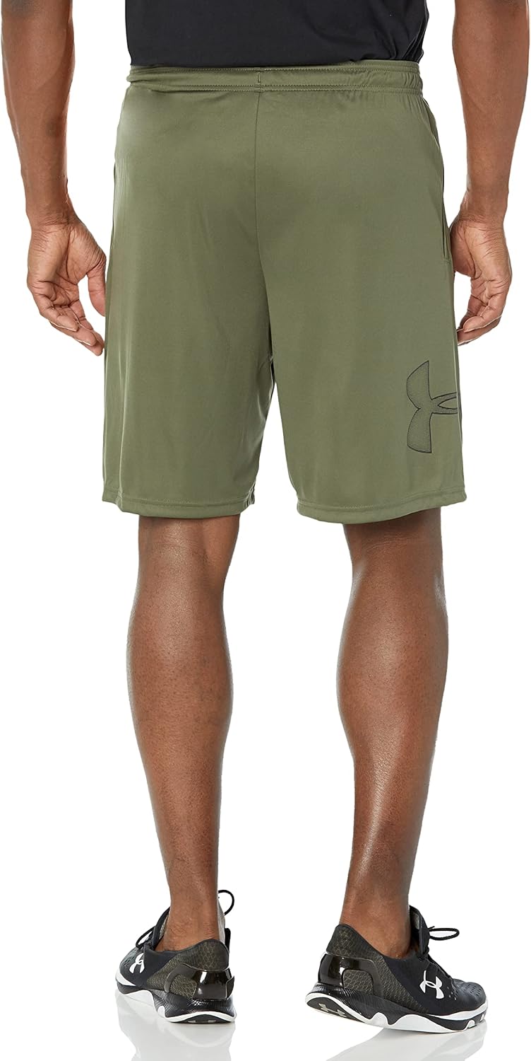 Under Armour Men's Tech Graphic Shorts , (390) Marine OD Green / / Black, 4X-Large - Image 2