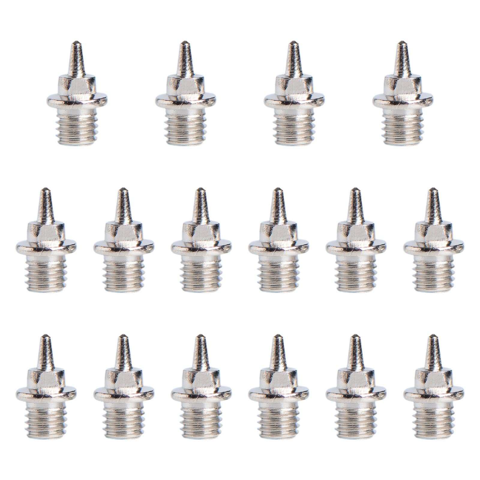 loom tree LOOM TREE® 16 Pieces Replacement Spikes for Track Shoes 7 mm for Short Distance Running Silver Short Nails | 16 Track Spikes | Material ~ Steel | Color ~ Silver-picture-40
