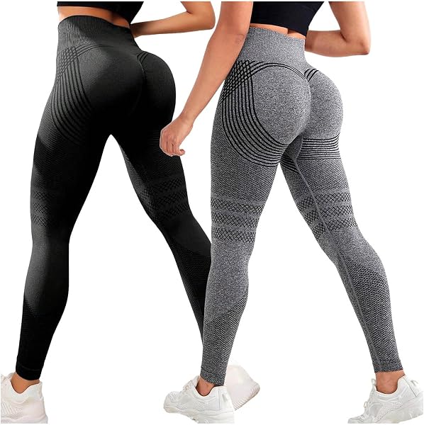Leggings 3D Anti Cellulite, Legging Anti-Cellulite à Compression - Minceur Taille Haute sans Couture Yoga Fitness Pantalon Sport - 5