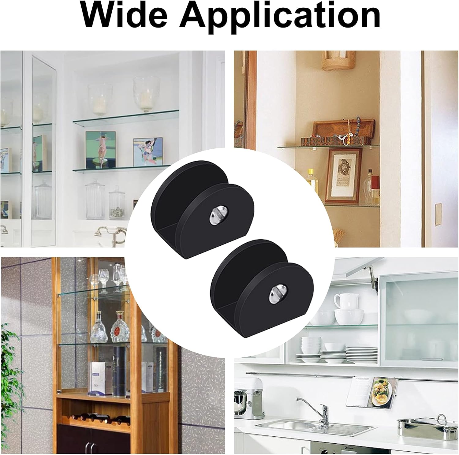 Pince à Verre, 4 Pièces De Support D’Étagère En Verre Support Tablette Verre Noir, Fixation Tablette Verre Réglable, Demi-Rondes, En Alliage D'Aluminium, Pour Verre De 6 à 8 Mm D'Épaisseur, 12 Pince à Verre, 4 Pièces De Support D’Étagère En Verre Support Tablette Verre Noir, Fixation Tablette Verre Réglable, Demi-Rondes, En Alliage D'Aluminium, Pour Verre De 6 à 8 Mm D'Épaisseur, -Pro Outils Soldes Magasin AAHKMJXYDAFdJAOAIMEbOAchlkWZ0oakZn uVZ0mPidMNbILvCvspZ4oG3fPgIqc1P1zA19f1dtdeFTo 2Ut9tW8ABUFodOie4bJ34U534yVgw==