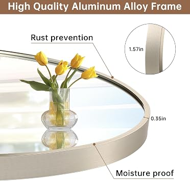 Oval Wall Mirror, 20