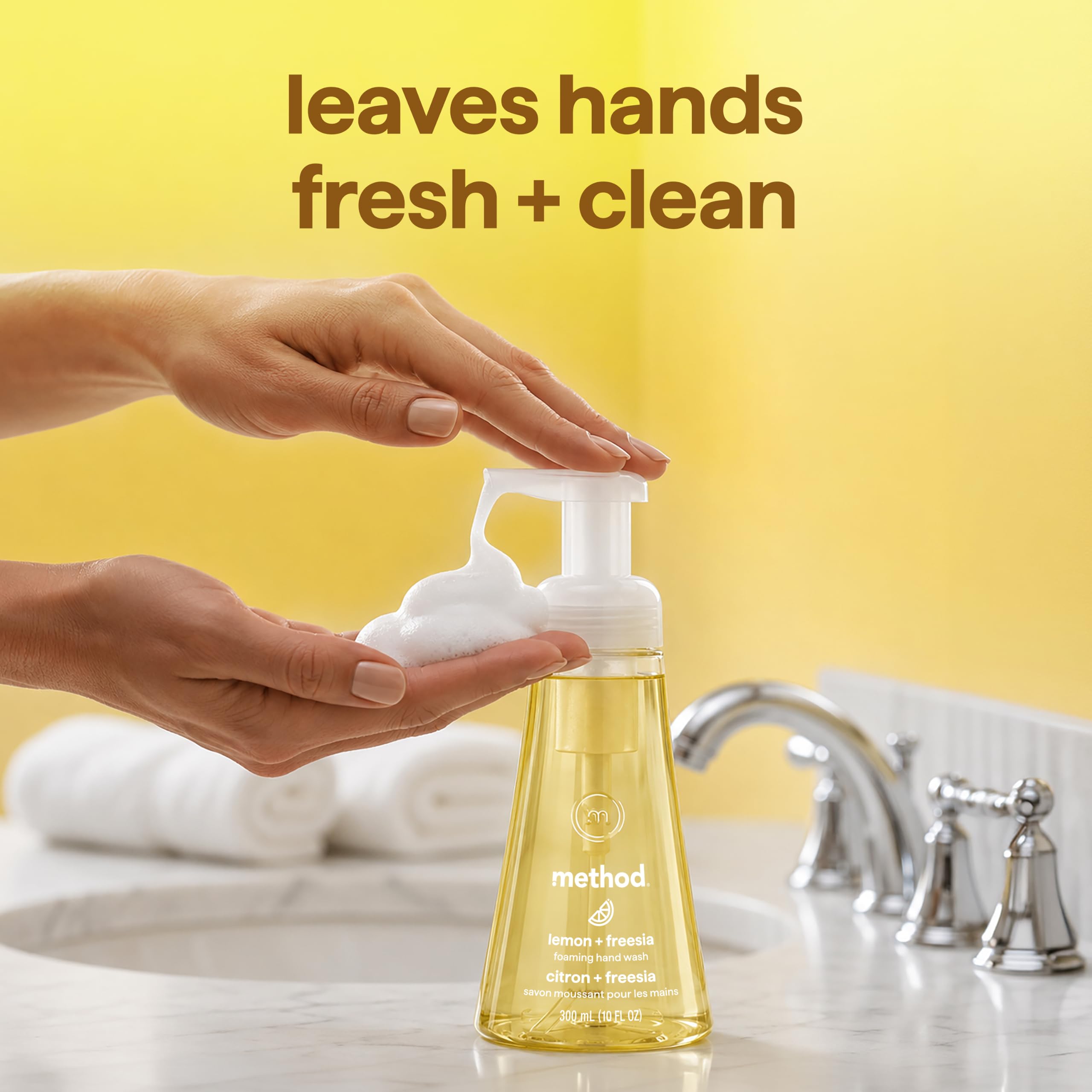 Method Foaming Hand Wash - Lemon + Freesia (3 Pack) -7