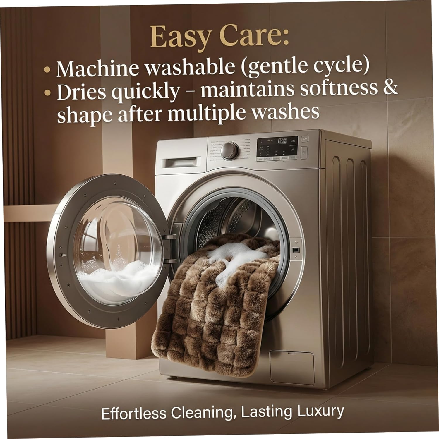 1 Set Recliner Chair Cover, Thick Rabbit Plush Recliner Cover, Soft Warm Faux Furs Couch Sofa Slipcover for Kids Dogs Pets.