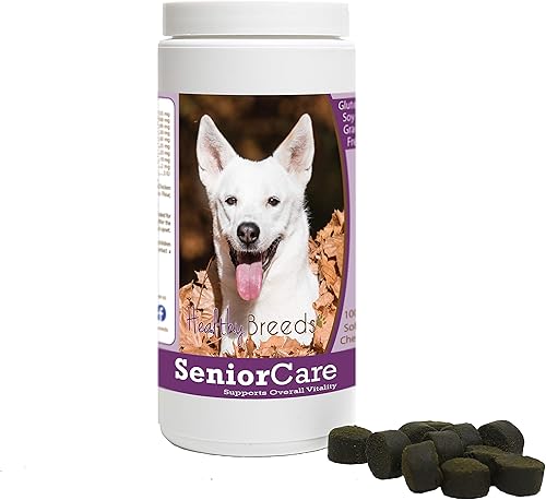 Vista 99 de Healthy Breeds Chihuahua Senior Dog Care Soft Chews 100 Count