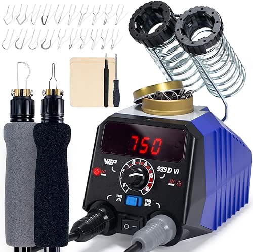 WEP 939D-VI Dual Pen Wood Burning Kit 250-750℃/482-1382℉ A/B Toggle