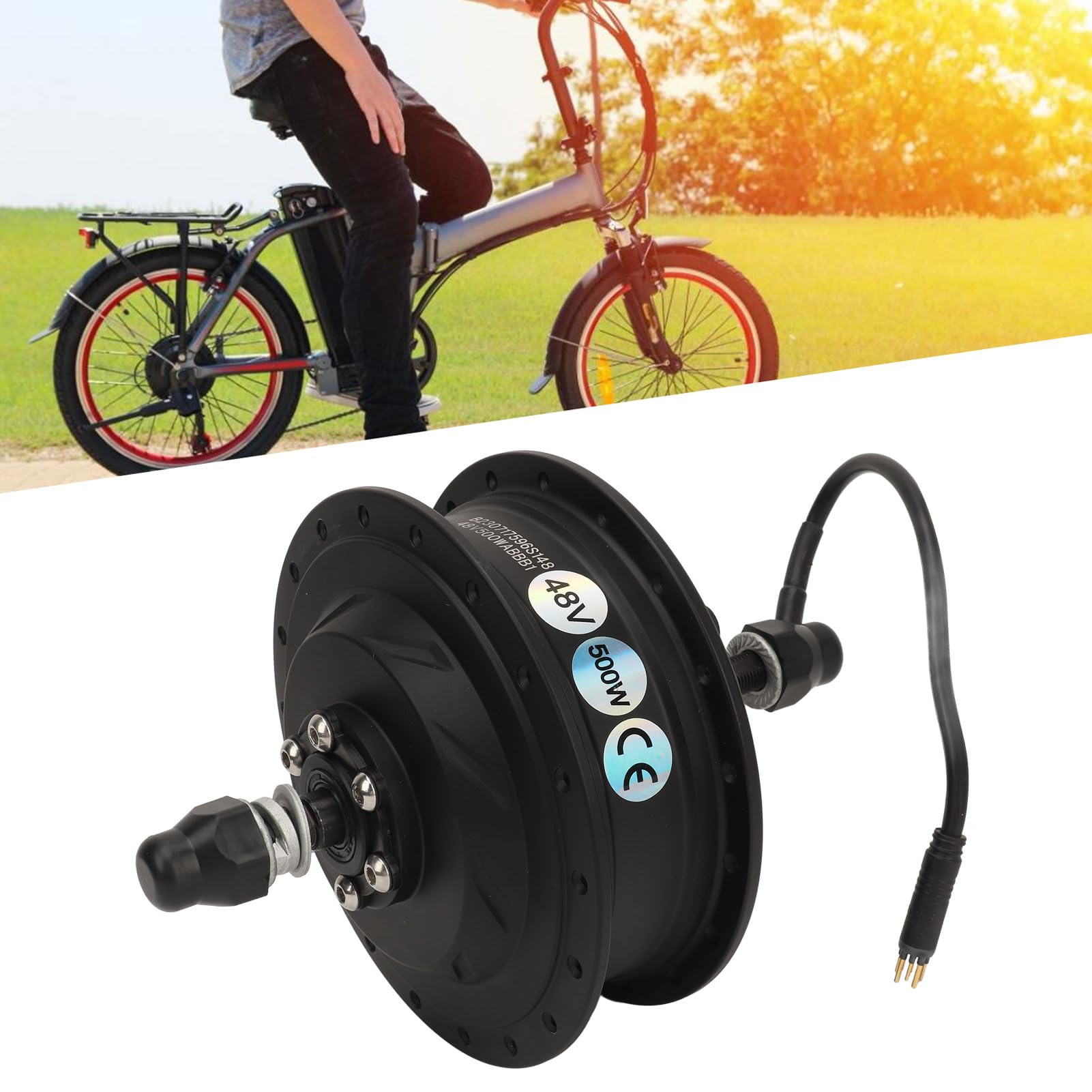 Amazon | バイクの後部駆動モーター、 電動自転車ギアハブモーター 48V