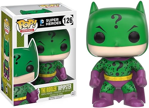Miniatura 2 de Funko POP Heroes Villains as Batman Riddler figura de acción