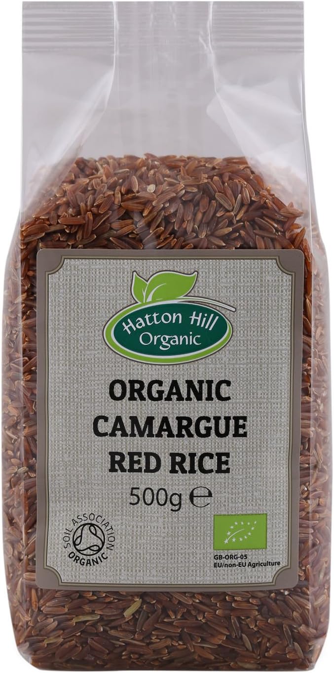 Organic Camargue Red Rice 500g by Hatton Hill Organic - Free UK Delivery