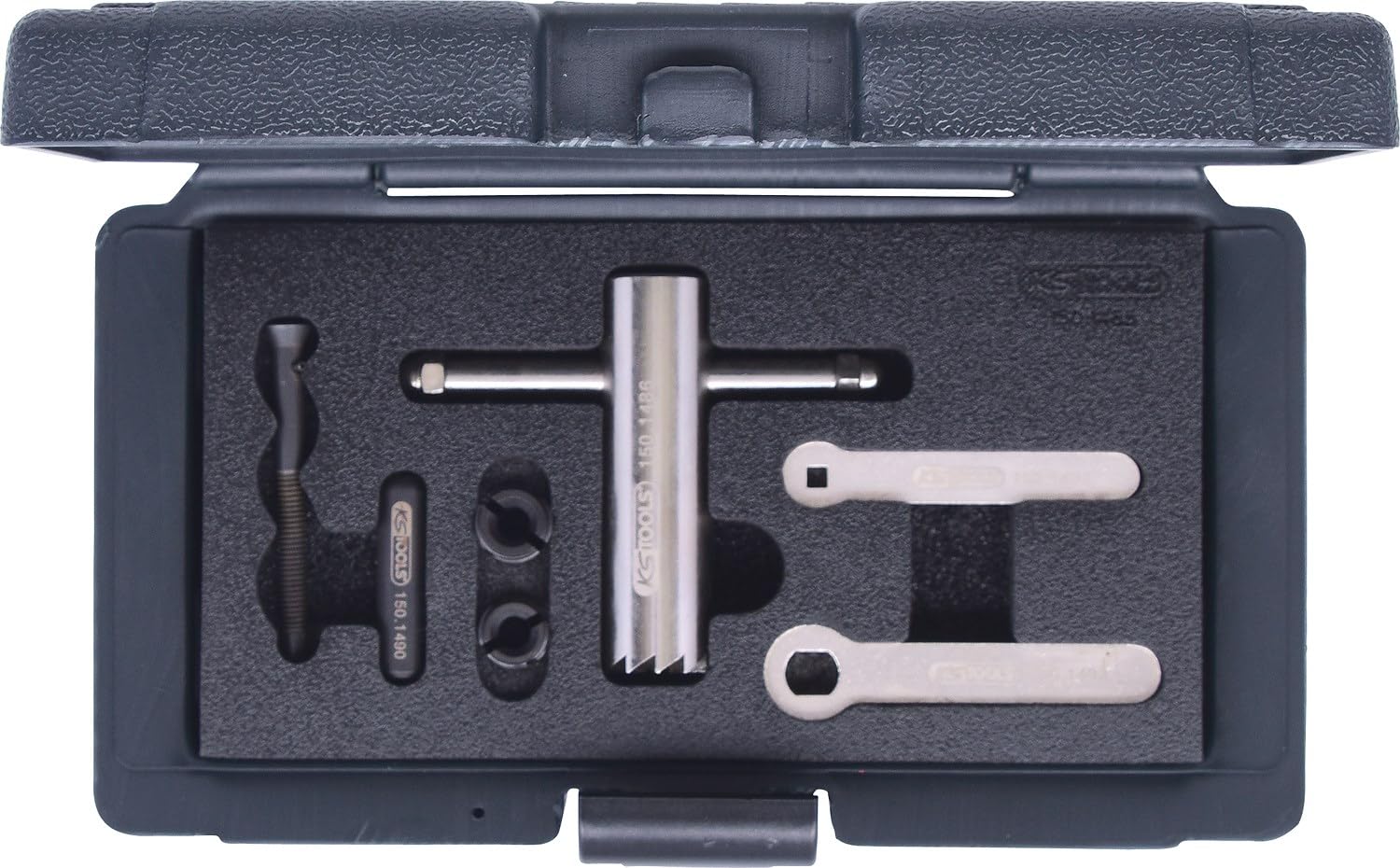 KS Tools 150.1485 Kit Lamatura Riparazione Viti Scarico, Olio, 6 Pezzi