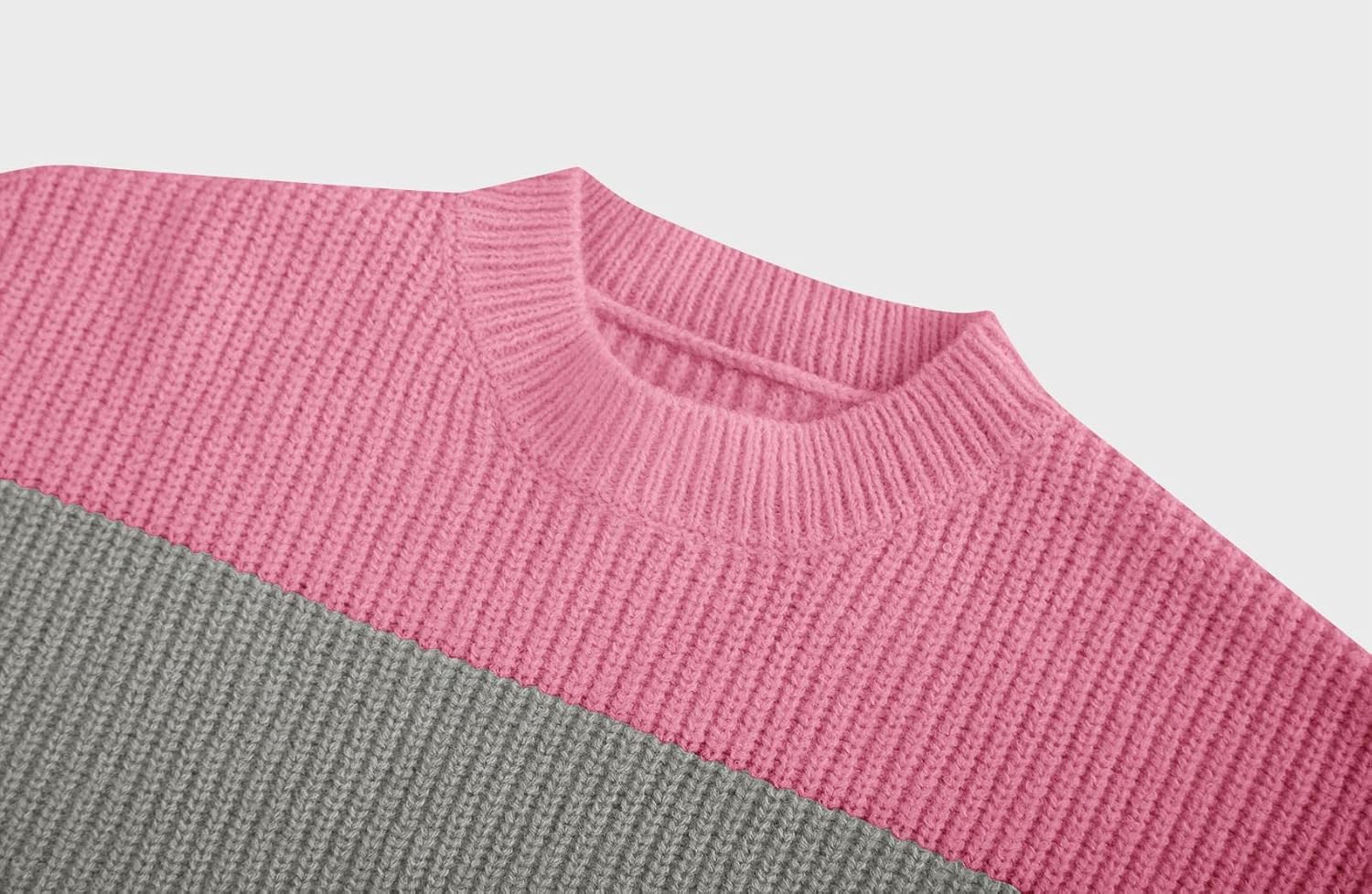 Hestenve Girl's Long-Sleeve Knitted Dress Pullover Long Sweater Bodycon Dresses Winter Christmas Clothes for Kids - Image 3