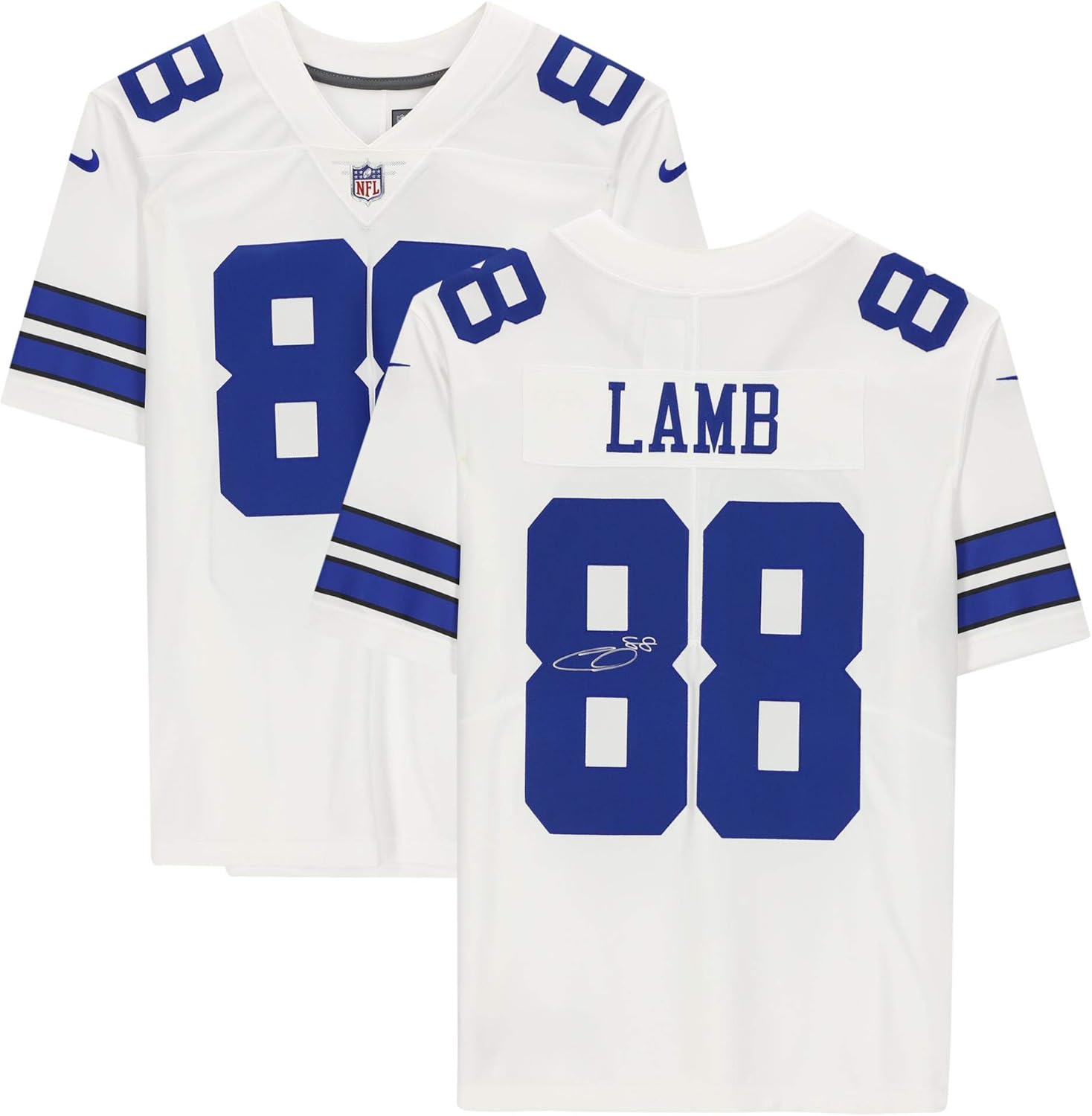 CeeDee Lamb Dallas Cowboys Autographed Nike Vapor Fuse Limited Jersey - Autographed NFL Jerseys